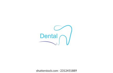 Dental medical vector logo design