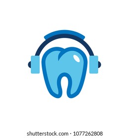 Dental Music Logo Icon Design