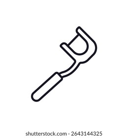 Dental Nipper icon collection .design style with background