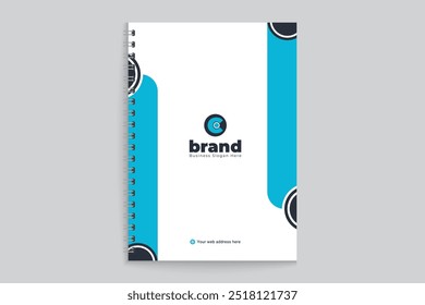 Dental notebook cover template design