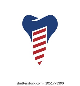 dental and orthodontic vector logo.