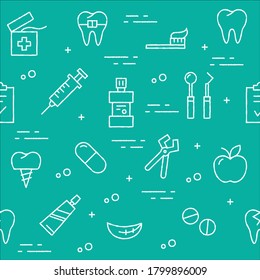 Dental Pattern particularly well-suited to any kind of media. However, the design style is also ideal for Dental care business and pretty much any other Healthcare business.