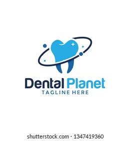 dental planet logo icon