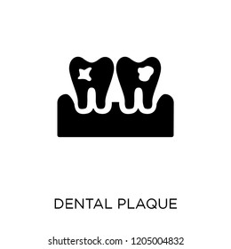 Dental Plaque icon. Dental Plaque symbol design from Dentist collection. Simple element vector illustration on white background.