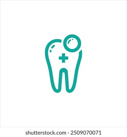 Modelo de logotipo premium dentário eps