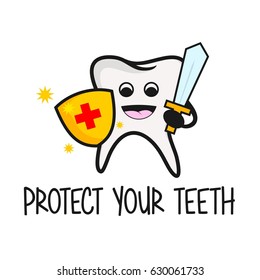 Dental problem health care, health elements poster