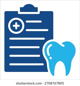 Elemento de icono de registro dental para diseño