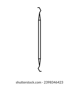 Dental Scaler Icon For Logo And More
