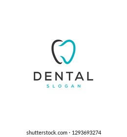dental simple logo design