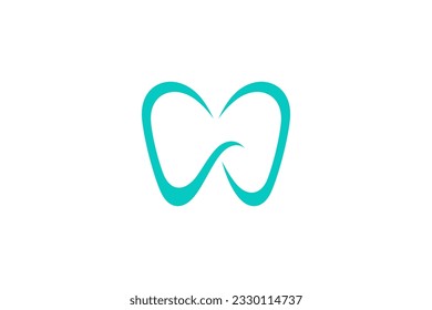 Dental simple template logo design