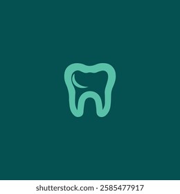 Dental Smile Minimalist Modern Logo Design