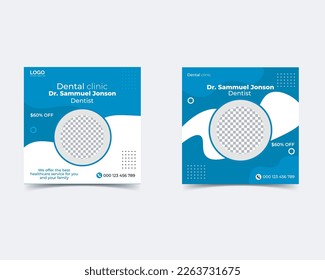 Dental social media post design