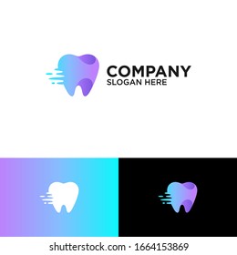 dental splash logo design template