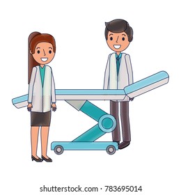 dental stretcher with professional medical