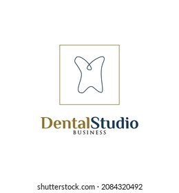 Dental studio logo design inspiration