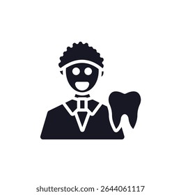dental surgeon icon collection .design style with background