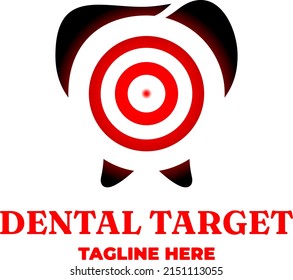 icono de destino dental en estilo plano