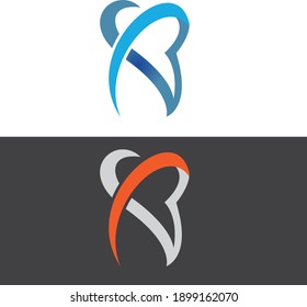 Dental Technician logo. Creative logo