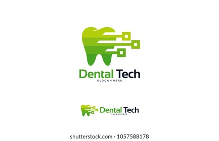Dental Technology logo designs concept vector, Dental logo designs template