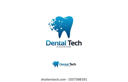 Dental Technology logo designs concept vector, Dental logo designs template