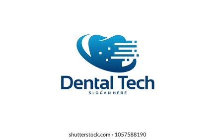 Dental Technology logo designs concept vector, Dental logo designs template