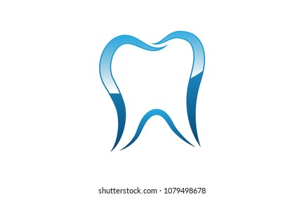 Dental teeth care logo