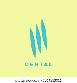 Dental and teeth logo. Vector illustration