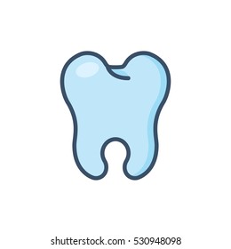 Dental Teeth Vector Logo Design Template Element