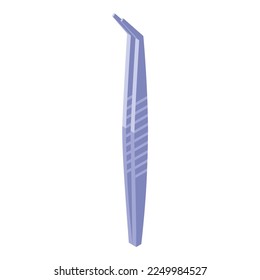 Dental tool icon isometric vector. Teeth care. Oral brush