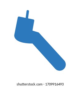 dental tool vector glyph color icon 