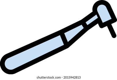 Vektorgrafik-Symbol für ein Zahnwerkzeug