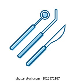 Dental tools icon