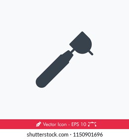 Dental Tooth Drill Icon / Vector