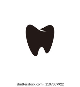 Dental, tooth icon