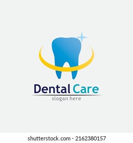 Dental and tooth logo Template vector illustration icon design