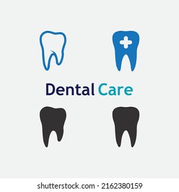 Dental and tooth logo Template vector illustration icon design