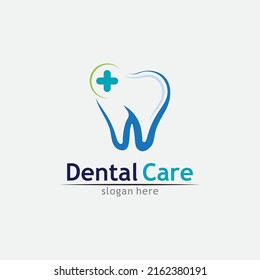 Dental and tooth logo Template vector illustration icon design