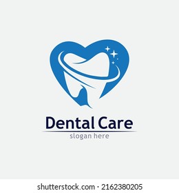 Dental and tooth logo Template vector illustration icon design