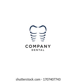 Dental tooth Logo Vector Design Template