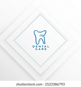 Vector de Plantilla de esmalte médico con logotipo de cirujano dental 