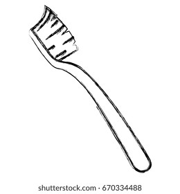 dental toothbrush isolated icon