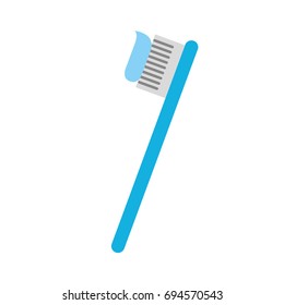 dental toothbrush isolated icon