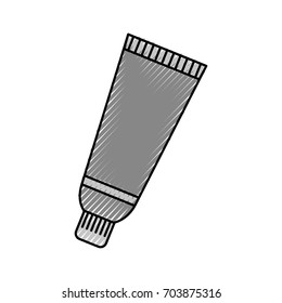 dental toothpaste isolated icon