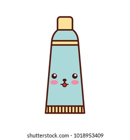 dental toothpaste kawaii character