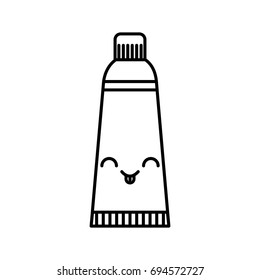 dental toothpaste kawaii character