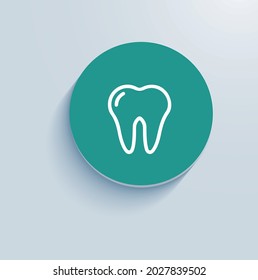 Dental treatment icon vector design