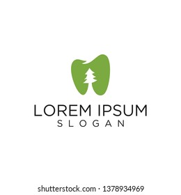 dental and tree health logo design