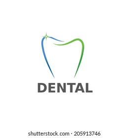 dental vector design template 