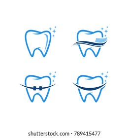 dental vector design that consists of several variations of the form, which can be applied on health themes or dental themes.
and can also be used as a sign or a dentist's logo design.