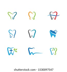 Dental vector icon illustration design